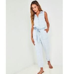 Bella Dahl Pocket Jumpsuit Small